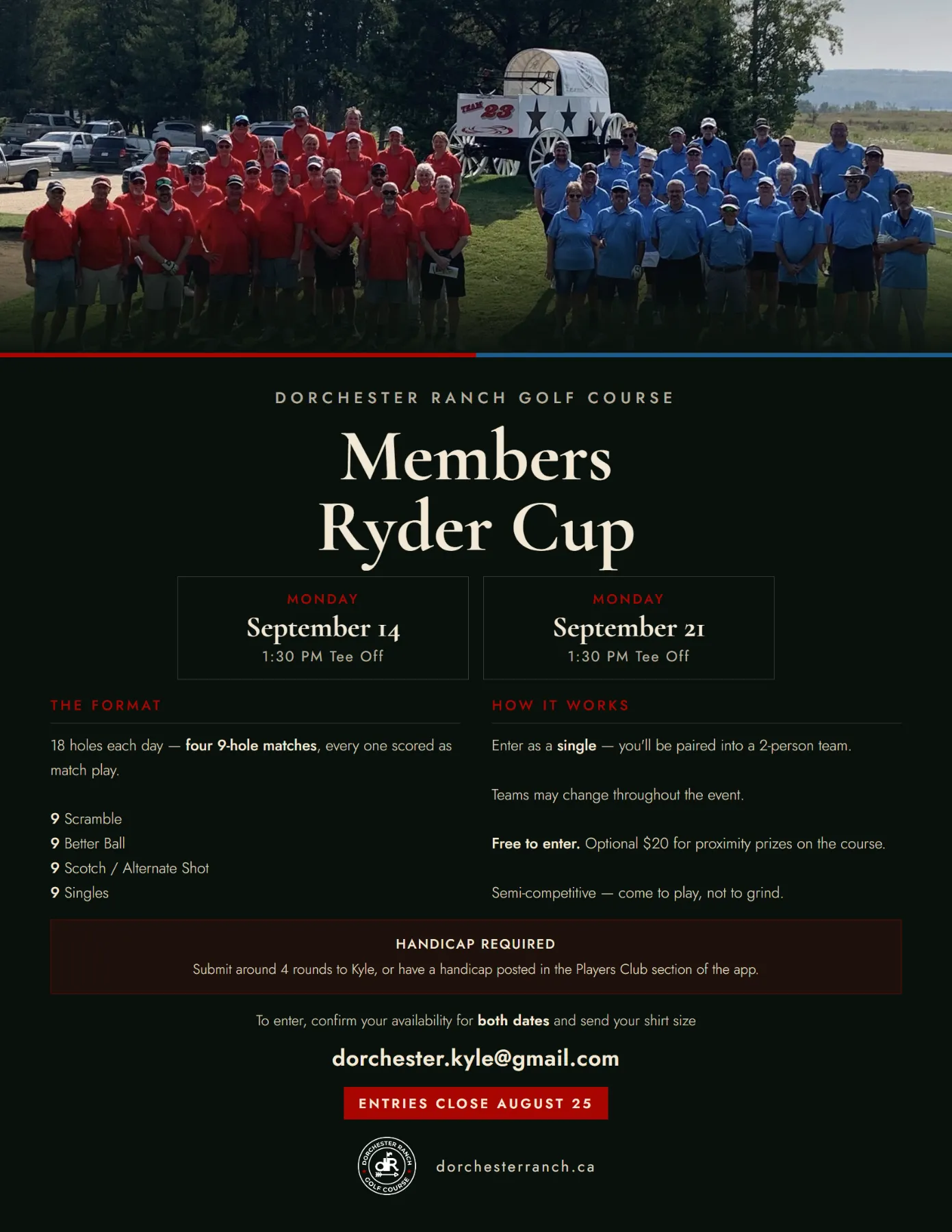 Member's Ryder Cup